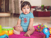 Custom Name IPL RCB Royal Challengers Bangalore Kohli Hai Rompers for Baby Girl- KidsFashionVilla