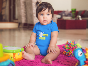 My Cute Atom Bomb Rompers for Baby Girl- KidsFashionVilla