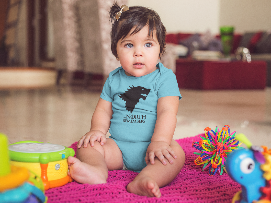 The North Remembers Web Series Rompers for Baby Girl- KidsFashionVilla