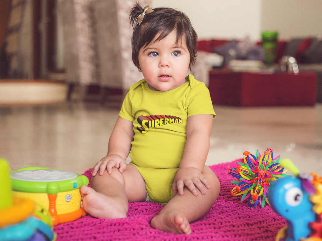 Superhero Cartoon Rompers for Baby Girl- KidsFashionVilla