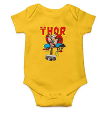 Load image into Gallery viewer, The Mighty Thor Rompers for Baby Girl- FunkyTradition FunkyTradition
