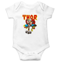Load image into Gallery viewer, The Mighty Thor Rompers for Baby Girl- KidsFashionVilla
