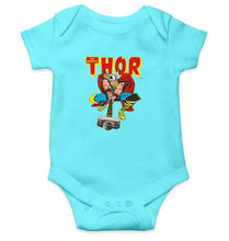 Load image into Gallery viewer, The Mighty Thor Rompers for Baby Girl- FunkyTradition FunkyTradition
