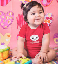 Load image into Gallery viewer, There is no charge for awesomeness Panda Rompers for Baby Girl- FunkyTradition FunkyTradition
