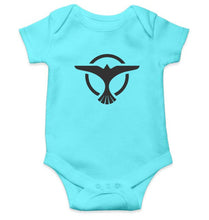 Load image into Gallery viewer, Tiesto Logo Rompers for Baby Girl- FunkyTradition FunkyTradition
