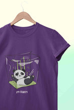 Load image into Gallery viewer, I Am Fluffy Women Half Sleeves T-shirt- KidsFashionVilla
