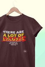 Load image into Gallery viewer, There Are Lot Of Reasons To Follow Your Women Half Sleeves T-shirt- KidsFashionVilla
