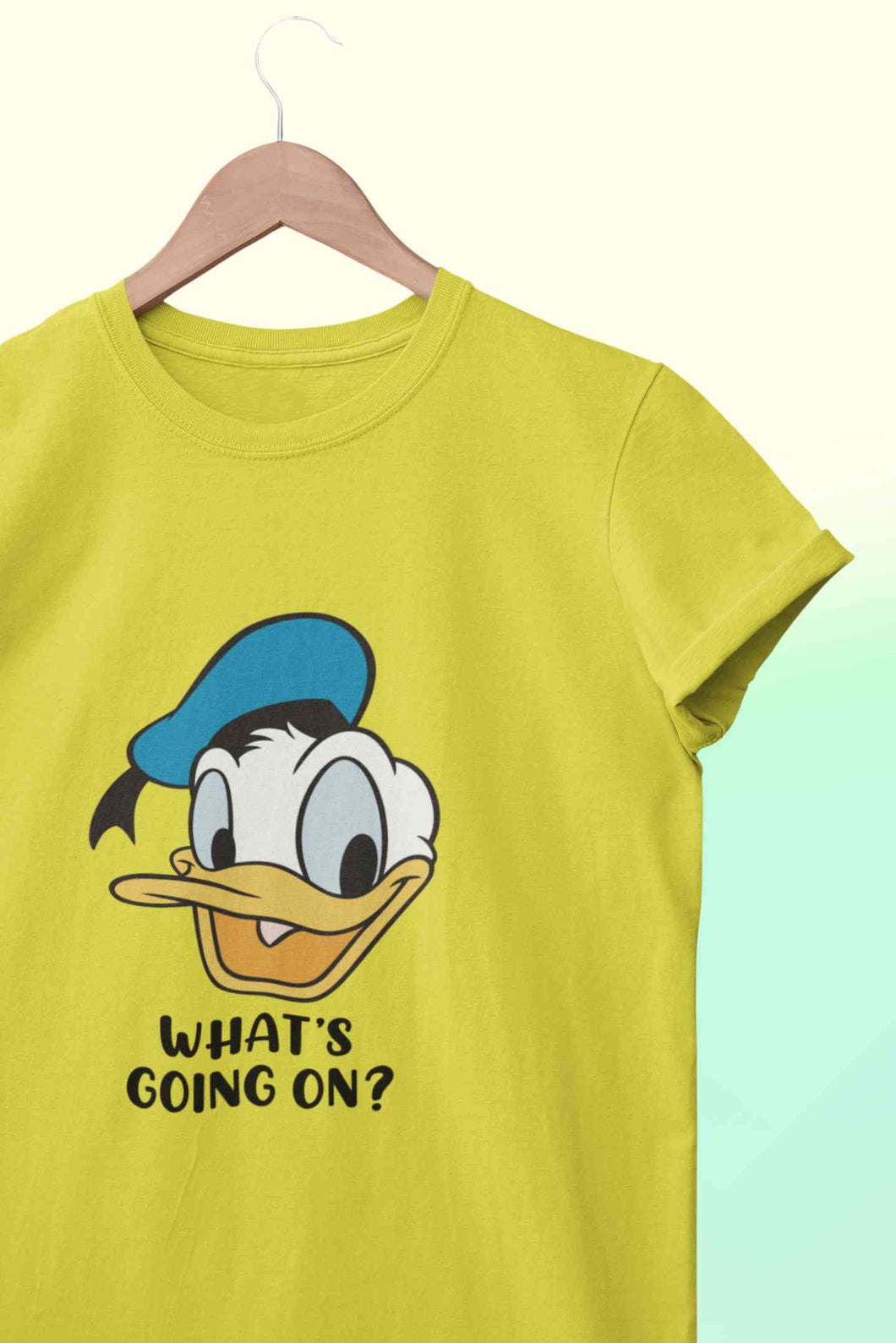 Whats Going On Women Half Sleeves T-shirt- KidsFashionVilla