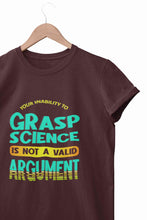 Load image into Gallery viewer, Not A Valid Argument Women Half Sleeves T-shirt- KidsFashionVilla
