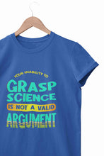 Load image into Gallery viewer, Not A Valid Argument Women Half Sleeves T-shirt- KidsFashionVilla
