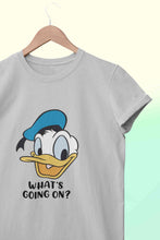 Load image into Gallery viewer, Whats Going On Women Half Sleeves T-shirt- KidsFashionVilla
