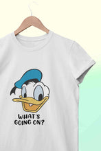 Load image into Gallery viewer, Whats Going On Women Half Sleeves T-shirt- KidsFashionVilla
