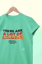 Load image into Gallery viewer, There Are Lot Of Reasons To Follow Your Women Half Sleeves T-shirt- KidsFashionVilla
