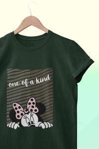 One Of A Kind Women Half Sleeves T-shirt- KidsFashionVilla