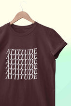 Load image into Gallery viewer, Attitude Women Half Sleeves T-shirt- KidsFashionVilla
