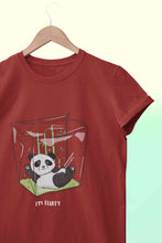 Load image into Gallery viewer, I Am Fluffy Women Half Sleeves T-shirt- KidsFashionVilla
