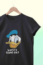 Load image into Gallery viewer, Whats Going On Women Half Sleeves T-shirt- KidsFashionVilla
