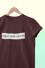 Load image into Gallery viewer, Organised Chaos Women Half Sleeves T-shirt- KidsFashionVilla
