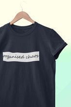 Load image into Gallery viewer, Organised Chaos Women Half Sleeves T-shirt- KidsFashionVilla
