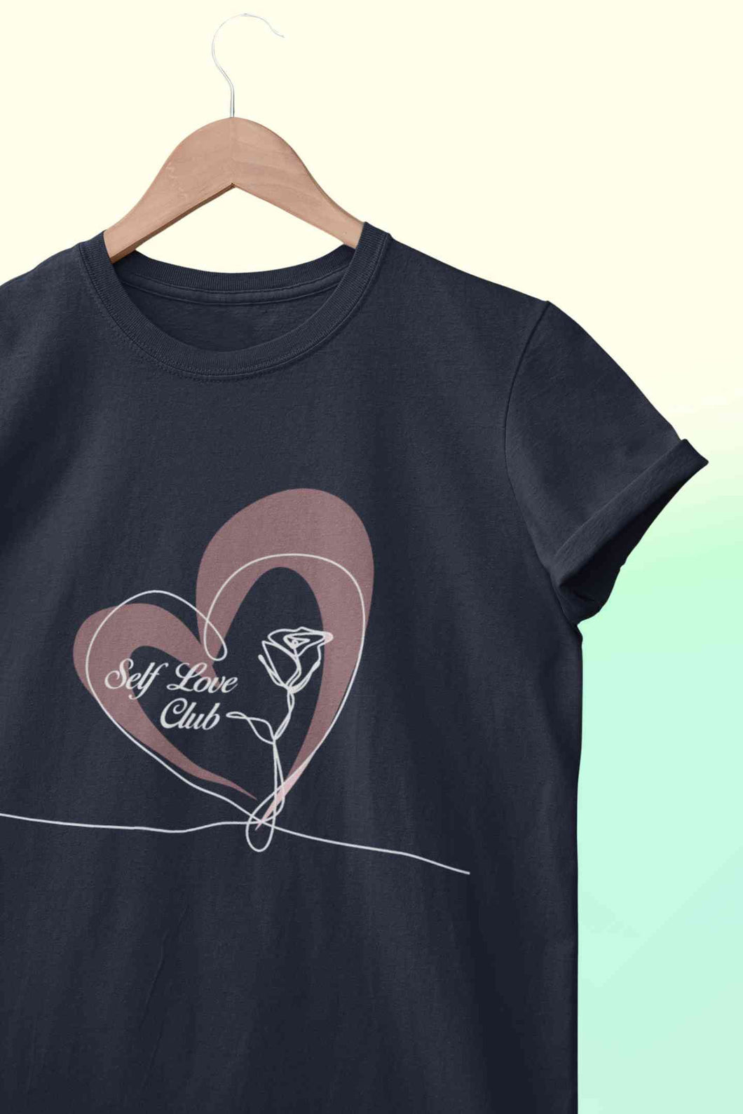 Self Love Club Women Half Sleeves T-shirt- KidsFashionVilla