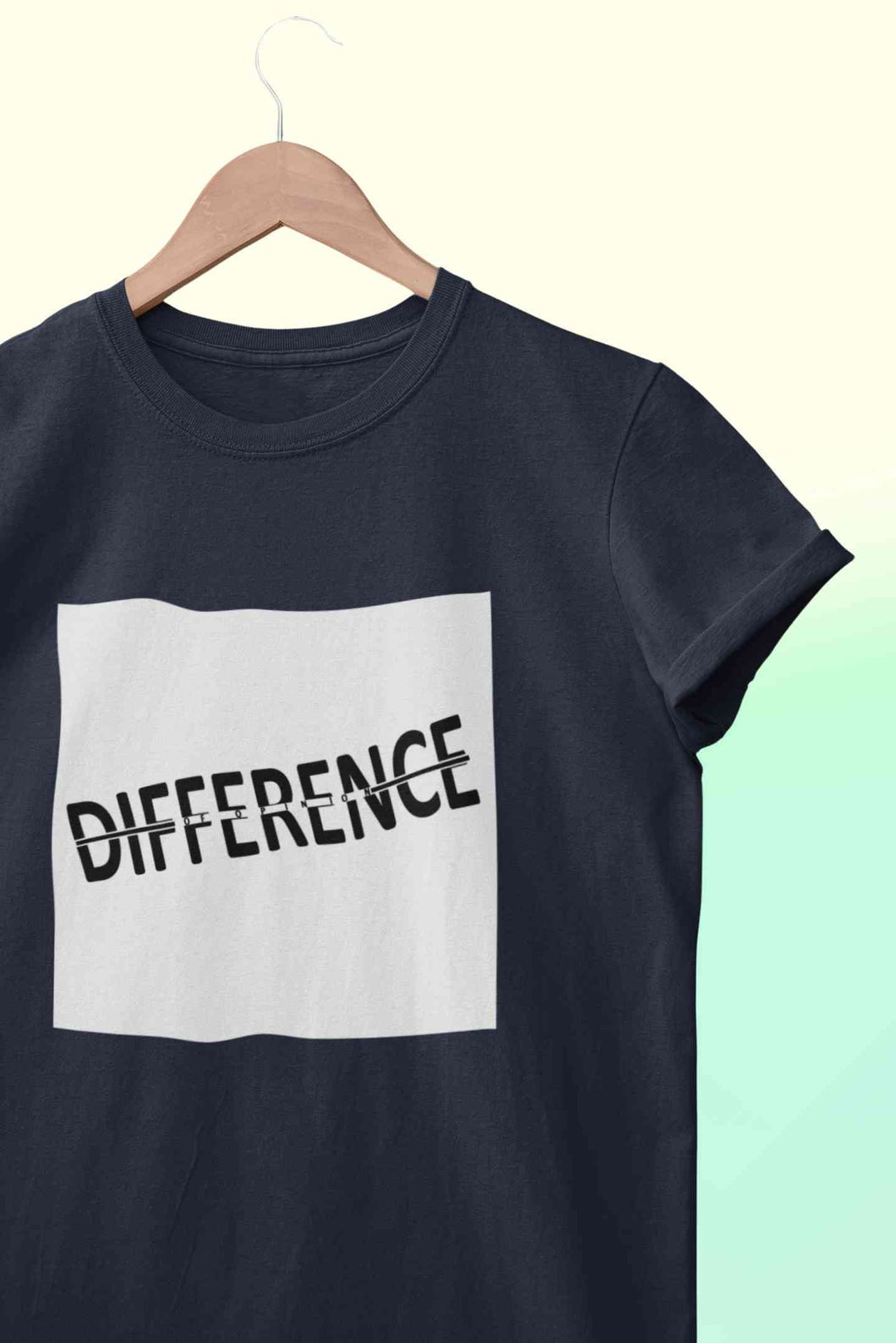 Difference Of Opinion Women Half Sleeves T-shirt- KidsFashionVilla