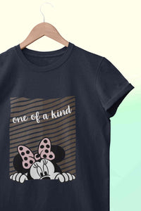 One Of A Kind Women Half Sleeves T-shirt- KidsFashionVilla