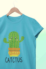 Load image into Gallery viewer, Catctus Mens Half Sleeves T-shirt- KidsFashionVilla
