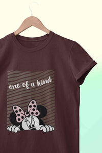 One Of A Kind Women Half Sleeves T-shirt- KidsFashionVilla