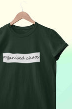 Load image into Gallery viewer, Organised Chaos Women Half Sleeves T-shirt- KidsFashionVilla
