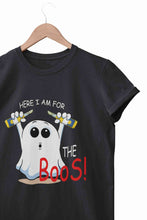 Load image into Gallery viewer, Here For The Boos Mens Half Sleeves T-shirt- KidsFashionVilla
