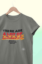 Load image into Gallery viewer, There Are Lot Of Reasons To Follow Your Women Half Sleeves T-shirt- KidsFashionVilla
