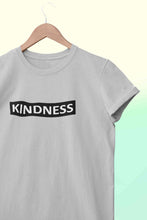 Load image into Gallery viewer, Kindness Women Half Sleeves T-shirt- KidsFashionVilla
