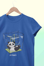 Load image into Gallery viewer, I Am Fluffy Women Half Sleeves T-shirt- KidsFashionVilla
