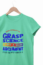 Load image into Gallery viewer, Not A Valid Argument Women Half Sleeves T-shirt- KidsFashionVilla
