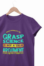 Load image into Gallery viewer, Not A Valid Argument Women Half Sleeves T-shirt- KidsFashionVilla
