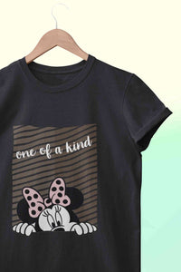 One Of A Kind Women Half Sleeves T-shirt- KidsFashionVilla