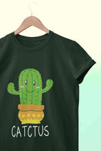 Load image into Gallery viewer, Catctus Mens Half Sleeves T-shirt- KidsFashionVilla
