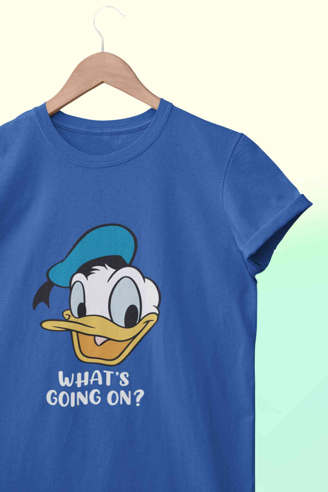Whats Going On Women Half Sleeves T-shirt- KidsFashionVilla