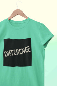 Difference Of Opinion Women Half Sleeves T-shirt- KidsFashionVilla