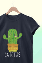 Load image into Gallery viewer, Catctus Mens Half Sleeves T-shirt- KidsFashionVilla

