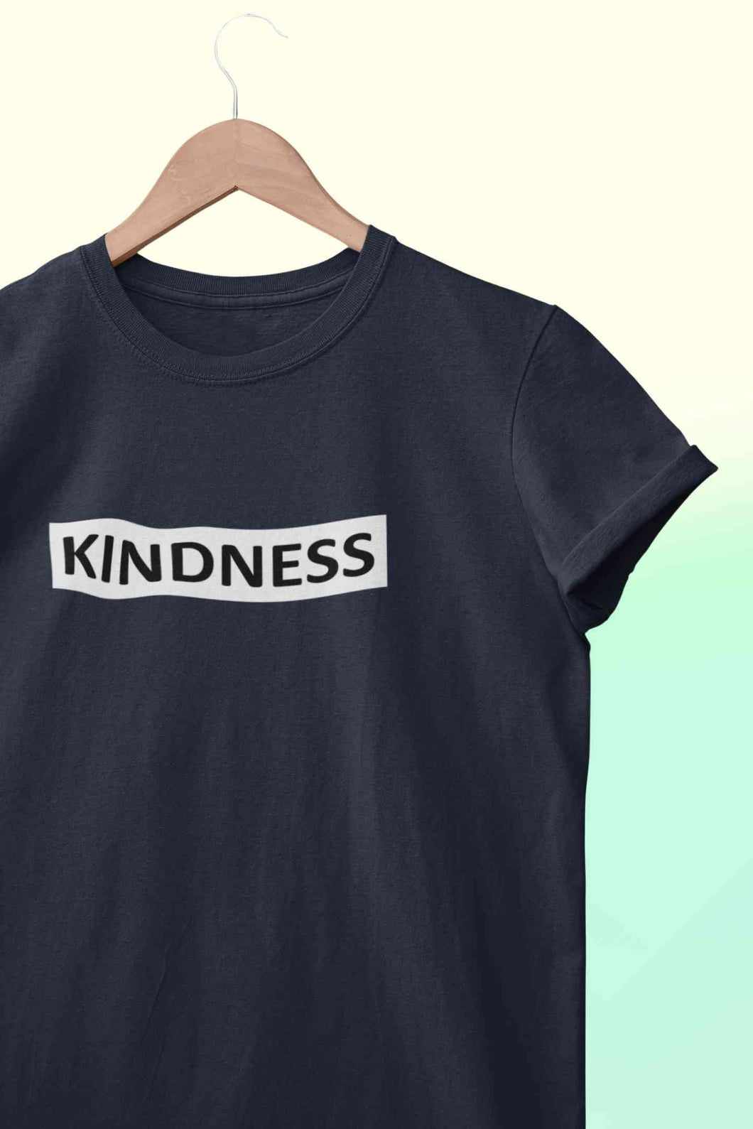 Kindness Women Half Sleeves T-shirt- KidsFashionVilla