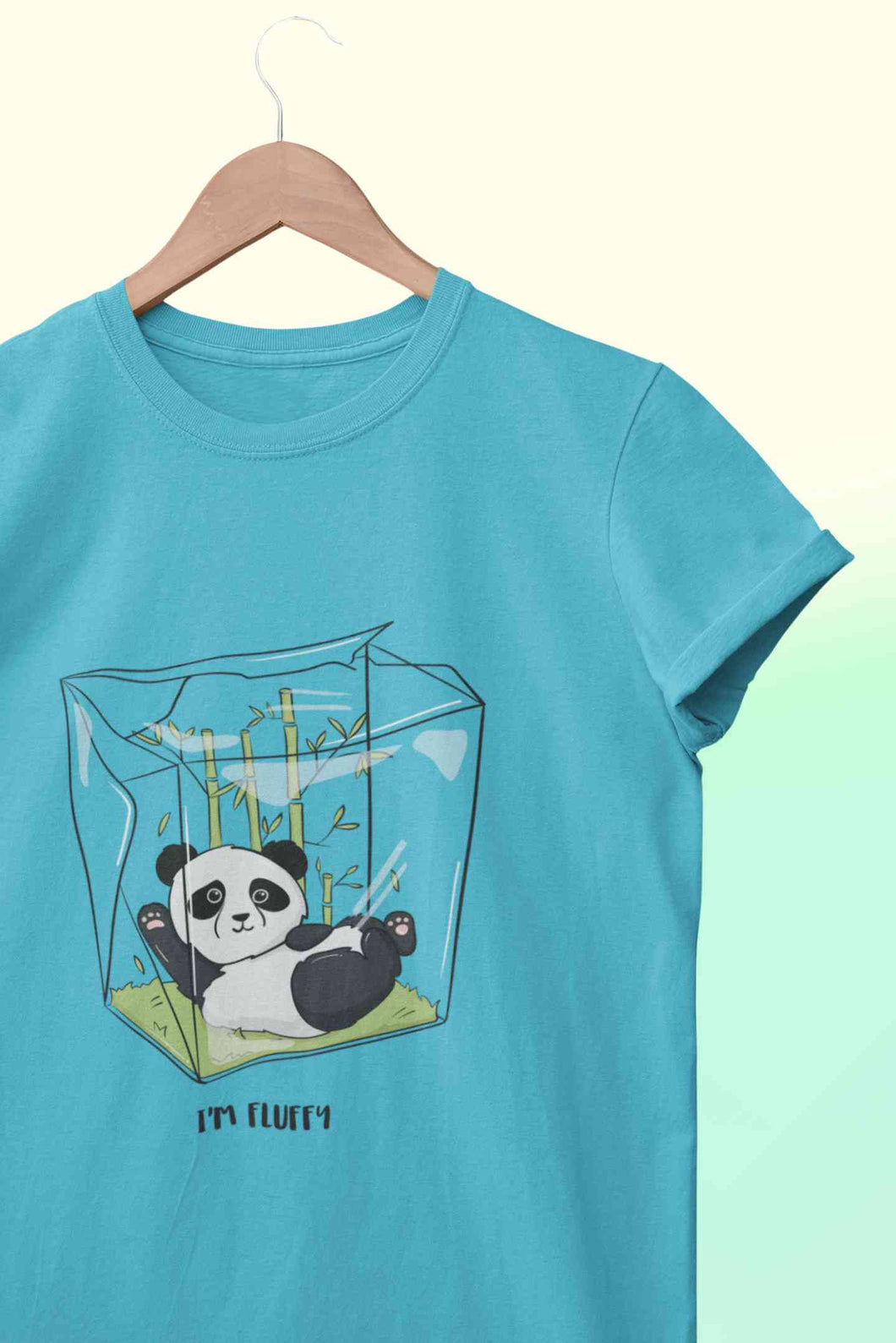 I Am Fluffy Women Half Sleeves T-shirt- KidsFashionVilla