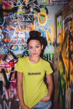 Load image into Gallery viewer, Relation shit Women Half Sleeves T-shirt- KidsFashionVilla
