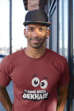 Load image into Gallery viewer, Tumne Kuch Dekha Mens Half Sleeves T-shirt- FunkyTeesClub - Funky Tees Club
