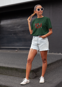 India Women Half Sleeves T-shirt- KidsFashionVilla