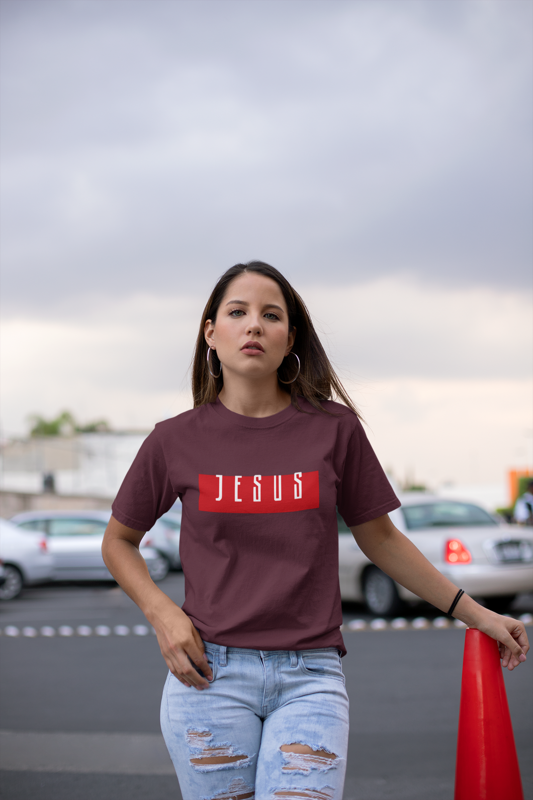 Jesus Women Half Sleeves T-shirt- KidsFashionVilla