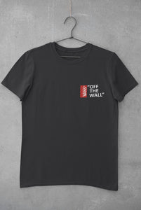 Vans Women Half Sleeves T-shirt- FunkyTeesClub - Funky Tees Club