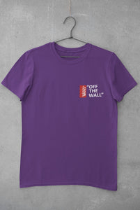Vans Women Half Sleeves T-shirt- FunkyTeesClub - Funky Tees Club