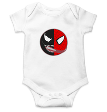 Load image into Gallery viewer, Venom VS Spiderman Rompers for Baby Boy- FunkyTradition FunkyTradition

