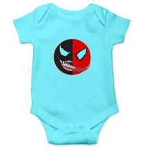 Load image into Gallery viewer, Venom VS Spiderman Rompers for Baby Boy- FunkyTradition FunkyTradition
